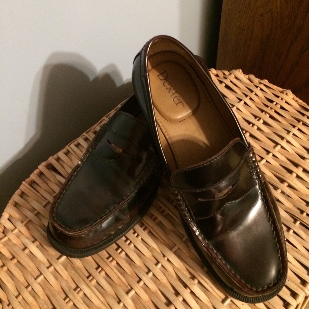 Dexter Men’s Burgundy Penny Loafer Size 7